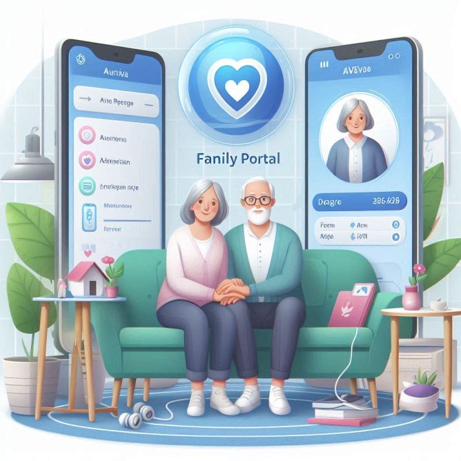 AVA Family Portal - access your care plan